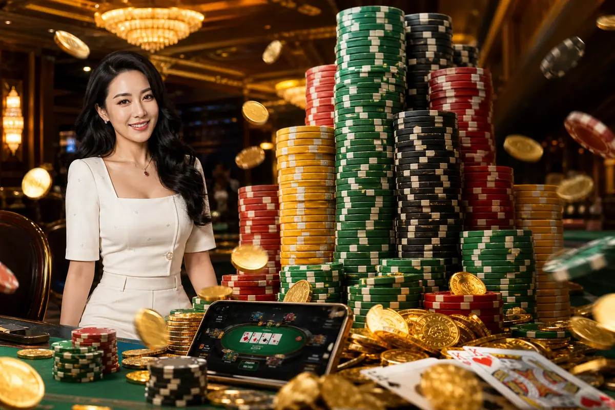 crown2u8 Casino meja baccarat live dealer